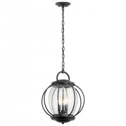 Pendul Exterior Vandalia Kichler de la Elstead E14, Negru, Kl-Vandalia8-L, UK