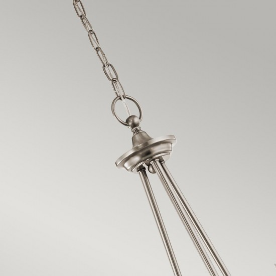 Candelabru Waverly Kichler de la Elstead E27, Argintiu, Kl-Waverly5-Clp, UK