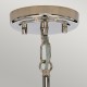 Candelabru Kula de la Elstead E14, Nichel, Kula5, UK