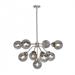 Candelabru Kula de la Elstead E14, Nichel, Kula9, UK