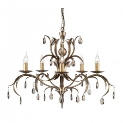 Candelabru Lily de la Elstead E14, Bronz, Ll5-Ant-Brz, UK