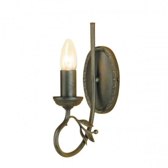 Aplica Olivia de la Elstead E14, Auriu, Ov1-Blk-Gold, UK