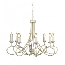 Candelabru Olivia de la Elstead E14, Ivory, Ov8-Ivory-Gold, UK