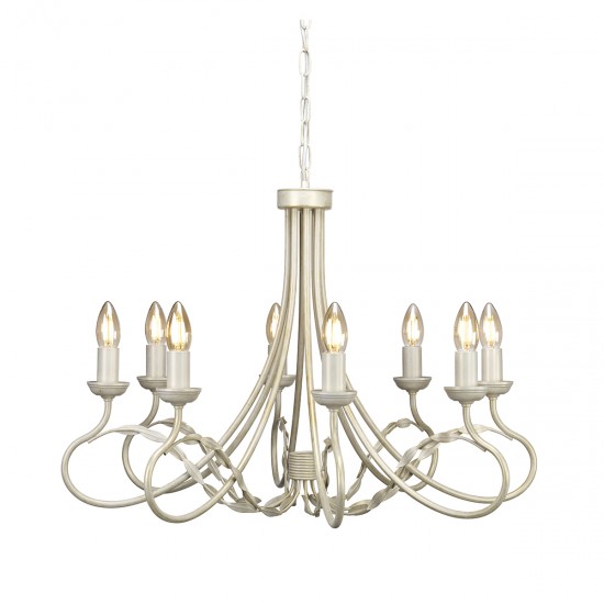 Candelabru Olivia de la Elstead E14, Ivory, Ov8-Ivory-Gold, UK