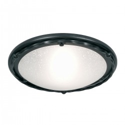 Plafoniera Pembroke de la Elstead E27, Negru, Pb-F-B-Black, UK