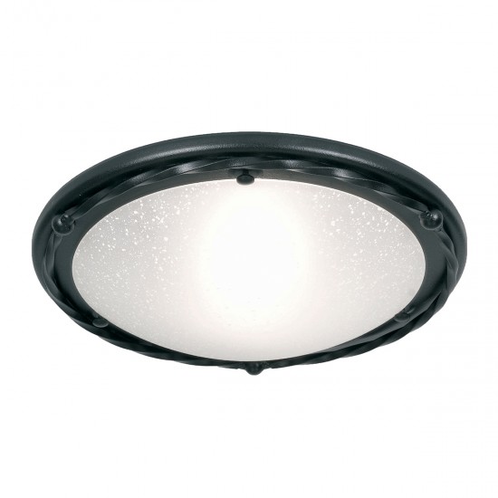 Plafoniera Pembroke de la Elstead E27, Negru, Pb-F-B-Black, UK