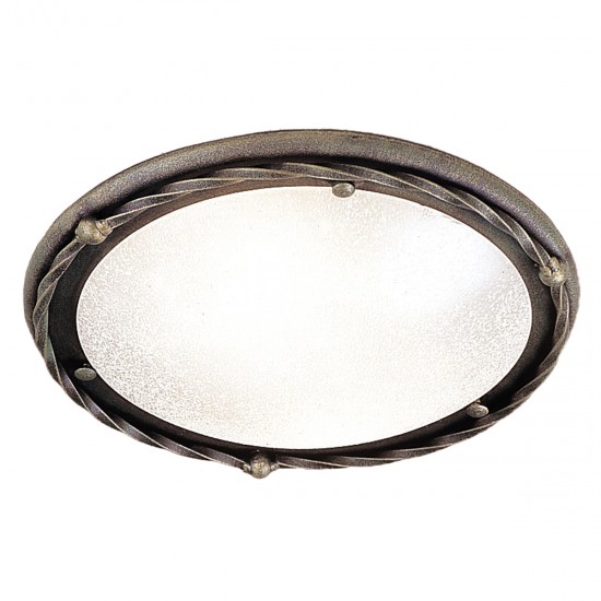 Plafoniera Pembroke de la Elstead E27, Auriu, Pb-F-B-Blk-Gold, UK