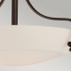 Plafoniera Chantilly Quoizel de la Elstead E27, Bronz, Qz-Chantilly-Sf3, UK
