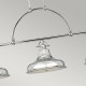 Suspensie Emery Quoizel de la Elstead E27, Argintiu, Qz-Emery3P-Is, UK
