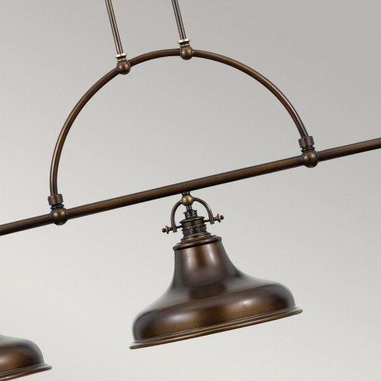 Suspensie Emery Quoizel de la Elstead E27, Bronz, Qz-Emery3P-Pn, UK