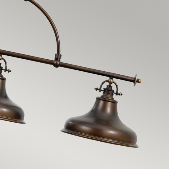 Suspensie Emery Quoizel de la Elstead E27, Bronz, Qz-Emery3P-Pn, UK