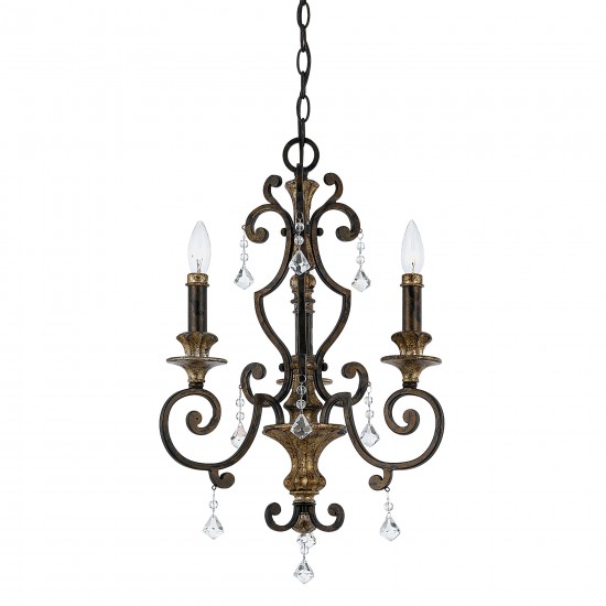 Candelabru Marquette Quoizel de la Elstead E14, Bronz, Qz-Marquette3, UK