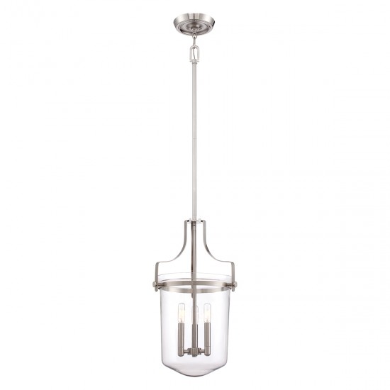 Pendul Penn Station Quoizel de la Elstead E14, Nichel, Qz-Penn-Station-M-Bn, UK