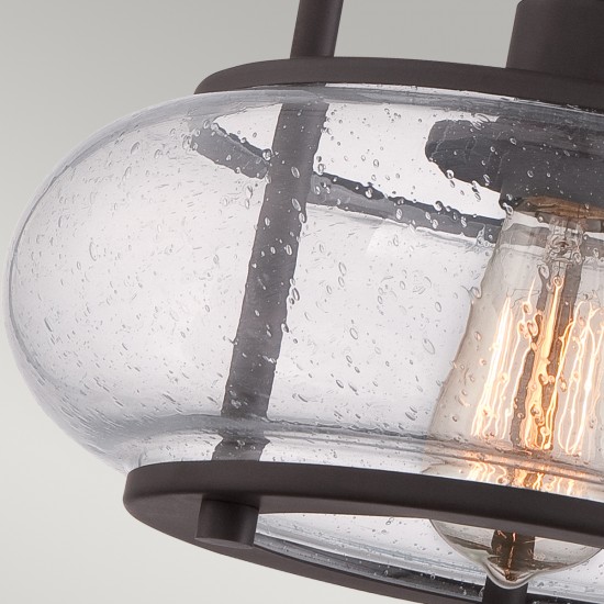 Plafoniera Trilogy Quoizel de la Elstead E27, Bronz, Qz-Trilogy-Sf-S, UK