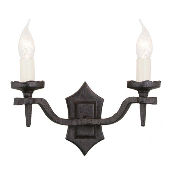 Aplica Rectory de la Elstead E14, Negru, Ry2B-Black, UK
