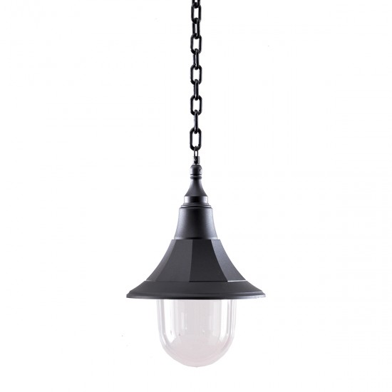 Pendul Exterior Shannon de la Elstead E27, Negru, Shannon-Chain, UK