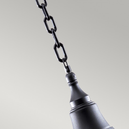 Pendul Exterior Shannon de la Elstead E27, Negru, Shannon-Chain, UK