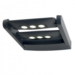 Aplica Exterior Sigmuns de la Elstead LED, Grafit, Sigmund-6W, UK