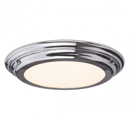 Plafoniera Welland de la Elstead LED, Crom, Welland-F-Pc, UK