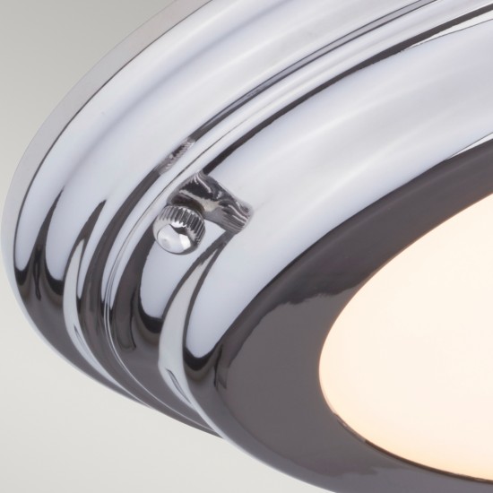 Plafoniera Welland de la Elstead LED, Crom, Welland-F-Pc, UK