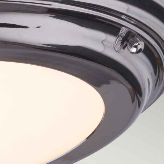 Plafoniera Welland de la Elstead LED, Crom, Welland-F-Pc, UK