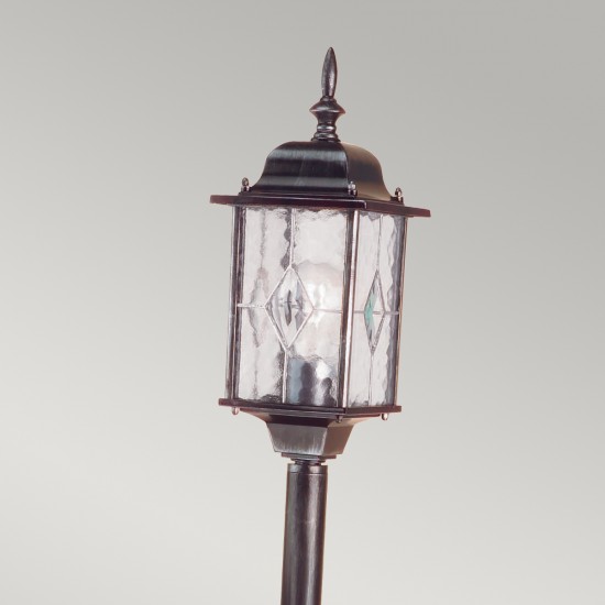 Stalp Wexford de la Elstead E27, Negru, Wx4, UK