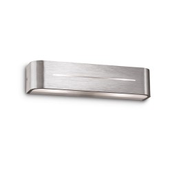 Aplica Tehnica Ideal Lux Posta Ap2 Alluminio E14, Argintiu, 009940, Italia