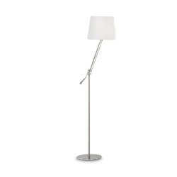 Lampadar Ideal Lux Regol Pt1 Bianco E27, Crom, 014609, Italia