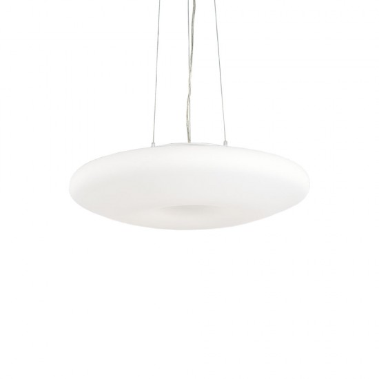 Suspensie Ideal Lux Glory Sp3 D50 E27, Nichel, 019734, Italia