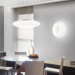 Lustra Plafon Ideal Lux Glory Pl3 D50 E27, Nichel, 019758, Italia