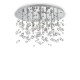 Lustra Plafon Ideal Lux Neve Pl8 Cromo G9, Crom, 022222, Italia