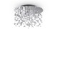 Lustra Plafon Ideal Lux Neve Pl12 Cromo G9, Crom, 022239, Italia