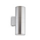 Aplica Exterior Ideal Lux Gun Ap2 Big Alluminio E27, Argintiu, 033020, Italia