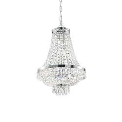 Candelabru Ideal Lux Caesar Sp9 Cromo G9, Crom, 041827, Italia
