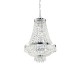 Candelabru Ideal Lux Caesar Sp9 Cromo G9, Crom, 041827, Italia