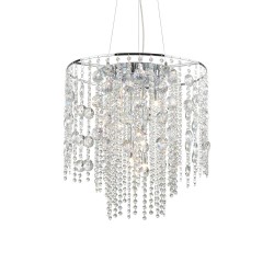 Suspensie Ideal Lux Evasione Sp10 G9, Crom, 044767, Italia
