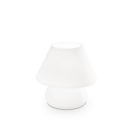 Veioza Ideal Lux Prato Tl1 Small Bianco E14, Alb, 074726, Italia
