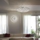 Lustra Plafon Ideal Lux King Pl5 Cromo G9, Argintiu, 075419, Italia