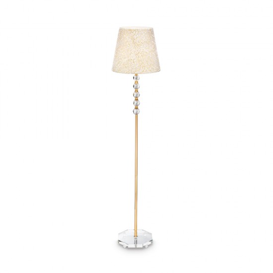 Lampadar Ideal Lux Queen Pt1 E27, Auriu, 077765, Italia