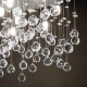 Lustra Plafon Ideal Lux Moonlight Pl15 Cromo G9, Argintiu, 077819, Italia