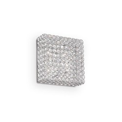 Lustra Plafon Ideal Lux Admiral Pl4 G9, Argintiu, 080338, Italia