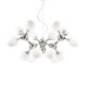 Candelabru Ideal Lux Nodi Sp15 Bianco E14, Crom, 082073, Italia