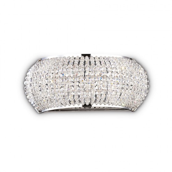 Aplica Ideal Lux Pasha' Ap3 Cromo G9, Crom, 082264, Italia