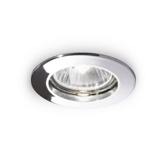 Downlight Standard Ideal Lux Jazz Cromo Gu10, Crom, 083070, Italia