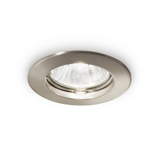Downlight Standard Ideal Lux Jazz Nickel Gu10, Nichel, 083087, Italia