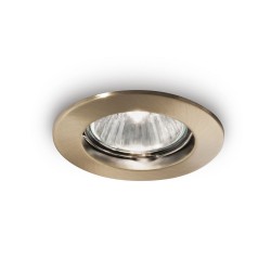 Downlight Standard Ideal Lux Jazz Brunito Gu10, Maro, 083124, Italia