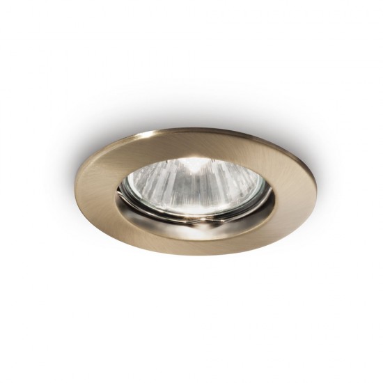 Downlight Standard Ideal Lux Jazz Brunito Gu10, Maro, 083124, Italia