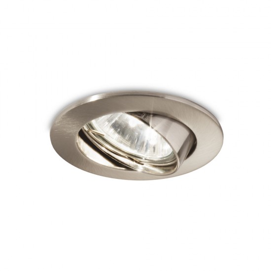 Downlight Standard Ideal Lux Swing Nickel Gu10, Nichel, 083148, Italia