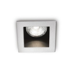 Downlight Incastrat Ideal Lux Funky Alluminio Gu10, Argintiu, 083223, Italia