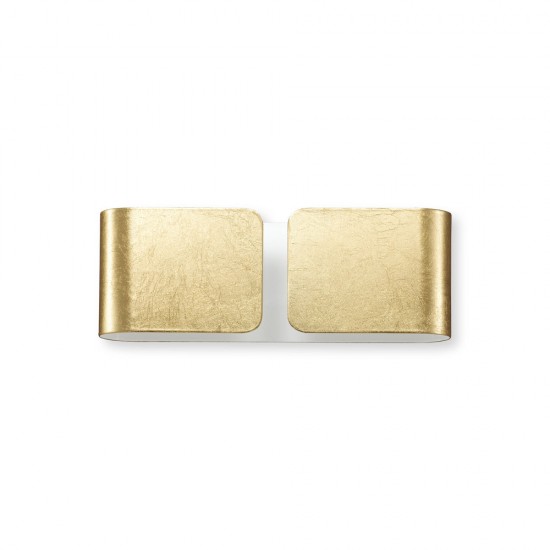 Aplica Ideal Lux Clip Ap2 Mini Oro G9, Auriu, 091129, Italia